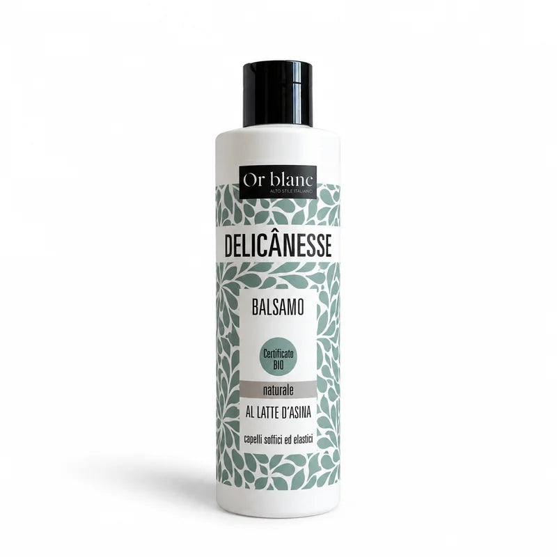 Balsamo Bio al latte d'asina capelli soffici ed elastici