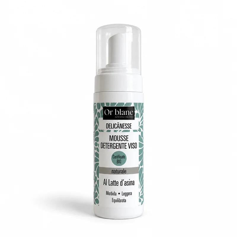 Mousse detergente viso